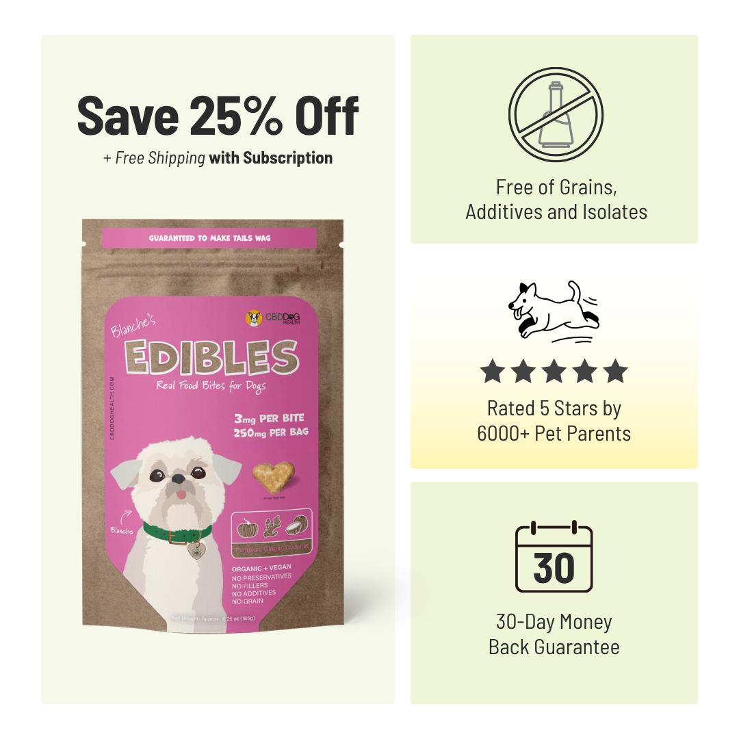 Blanche's Edibles: CBD Dog Treats