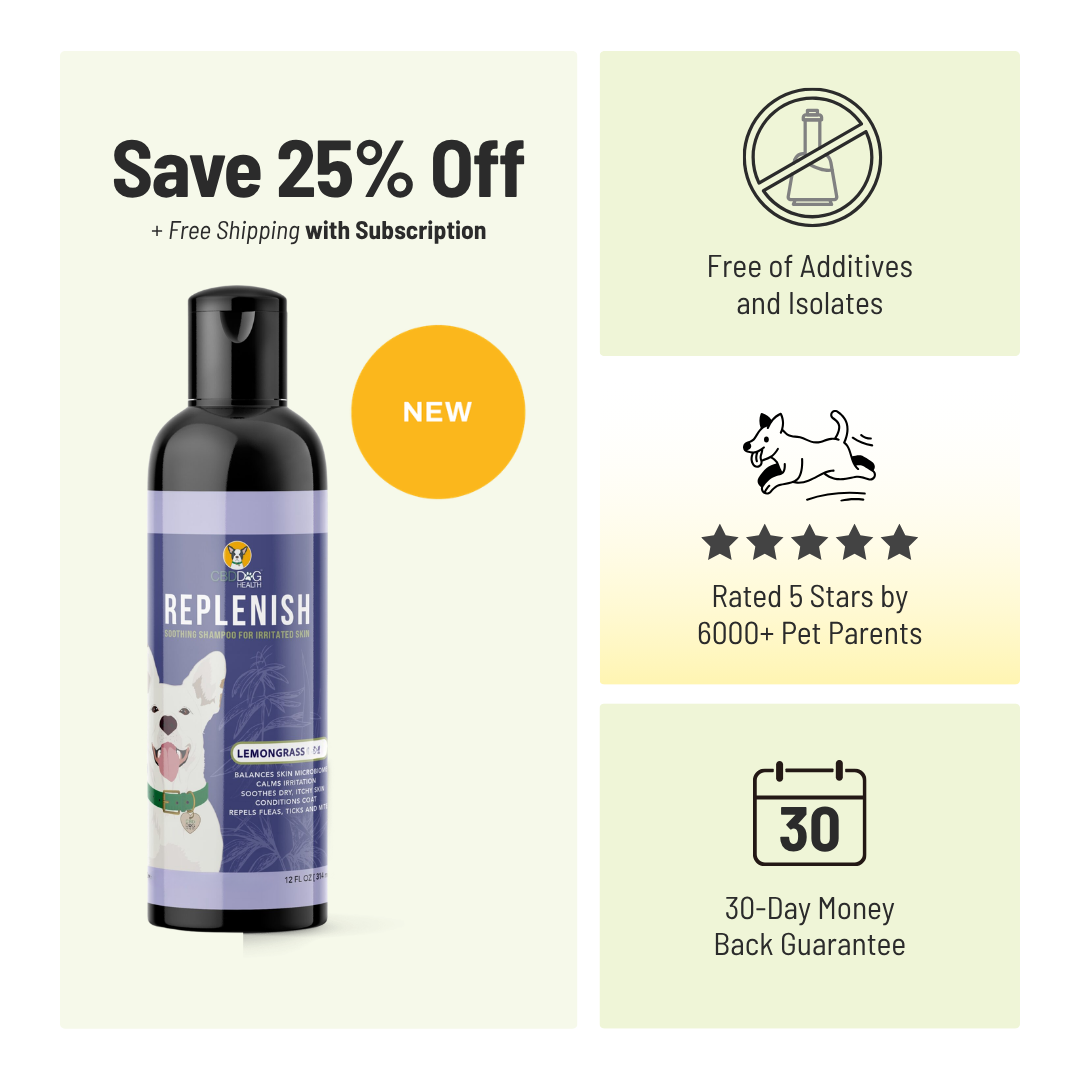 Replenish CBD Dog Shampoo