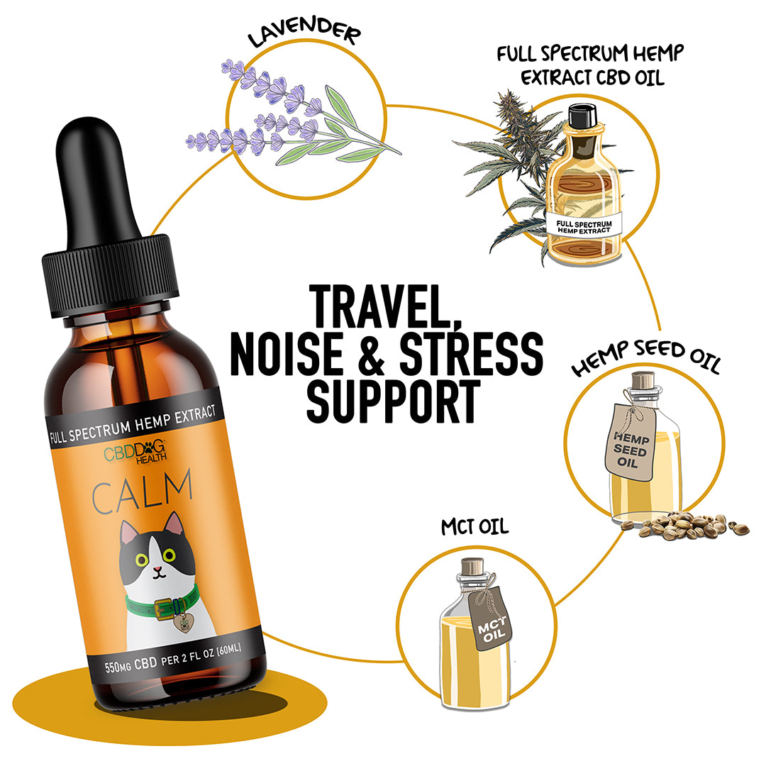 calming cbd oil for cats cbd for cat stress travel calming hemp for cats