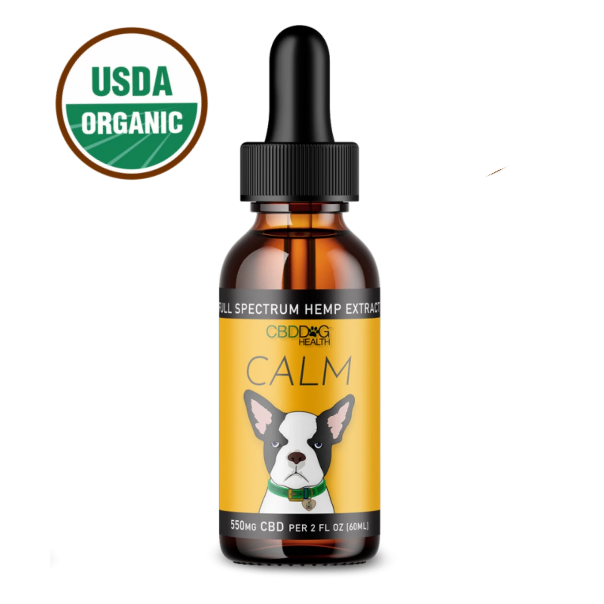 calm usda organic cbd oil for dogs