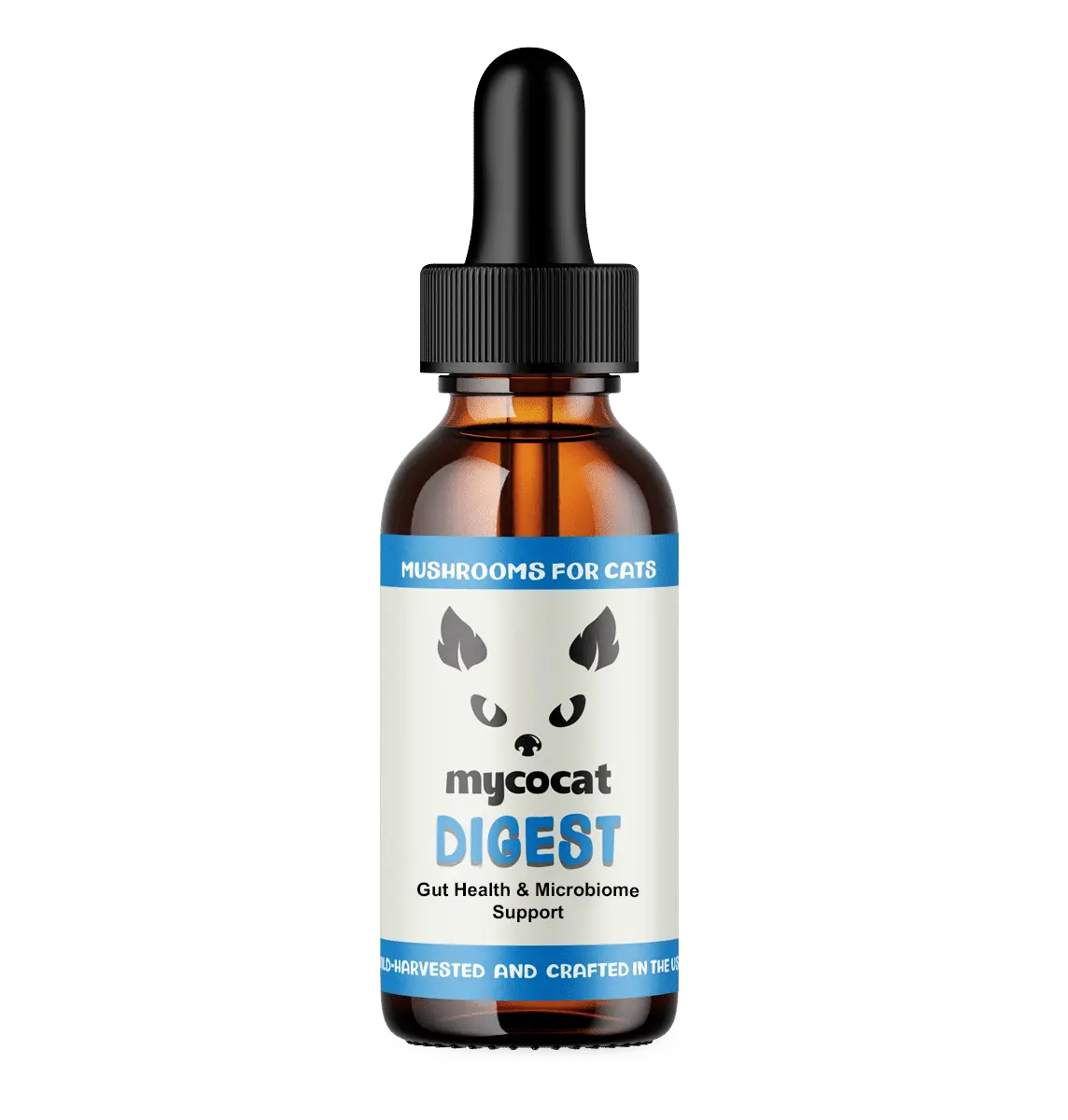 digest mycocat mushrooms for cats digestive support feline cat digestive supplement