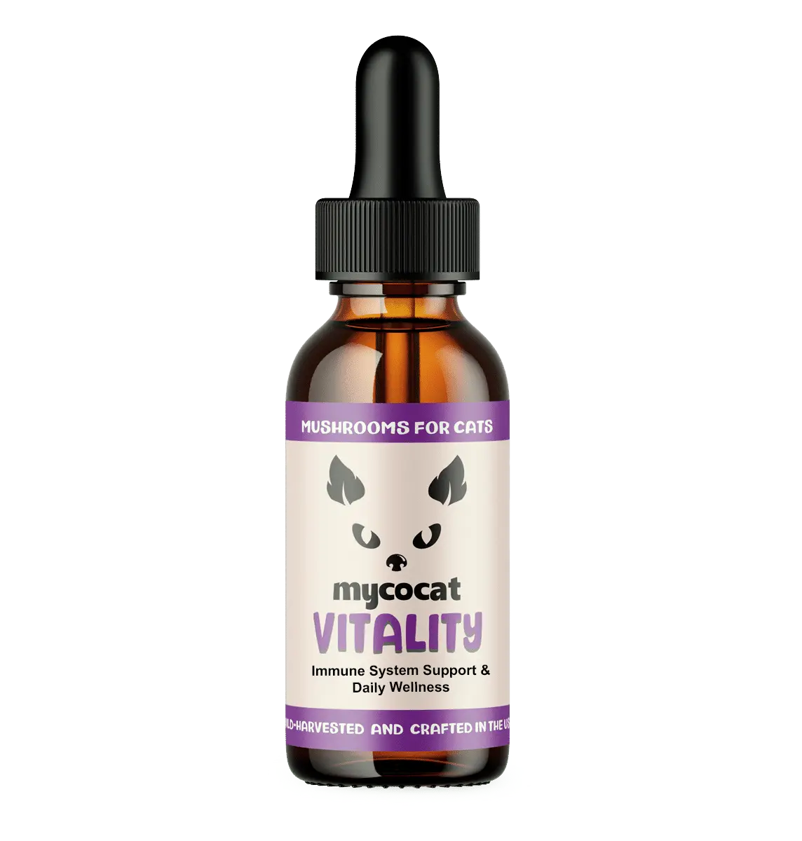 mycocat vitality mushrooms for cats immune support