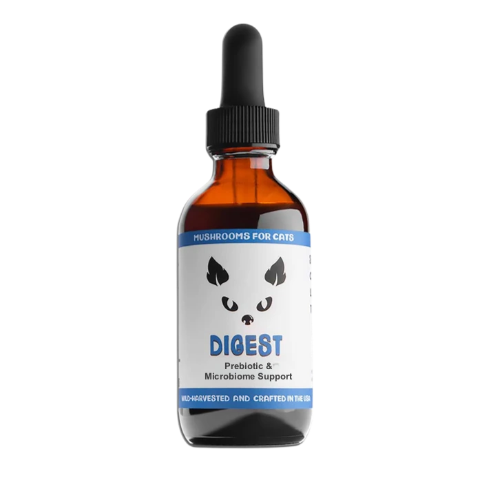 MycoCat Digest: Prebiotic & Microbiome Support