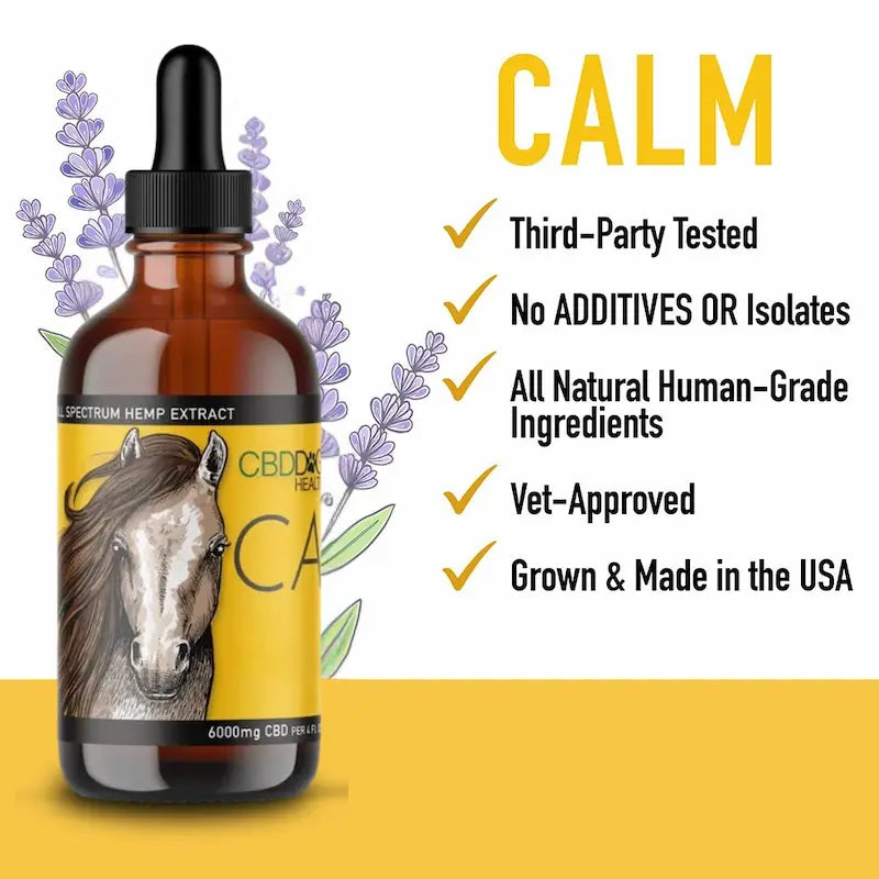 CALM: Travel, Noise & Stress Support for Horses