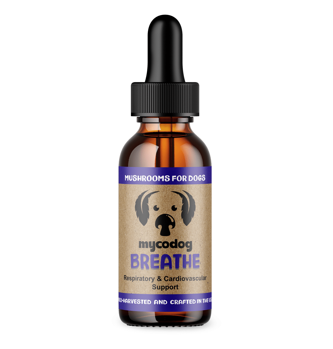 MycoDog Breathe: Respiratory & Cardiovascular Support