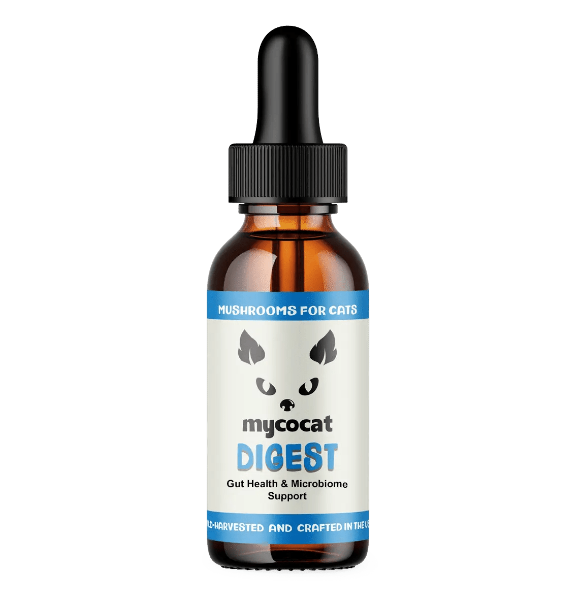 digest mycocat mushrooms for cats digestive support feline cat digestive supplement
