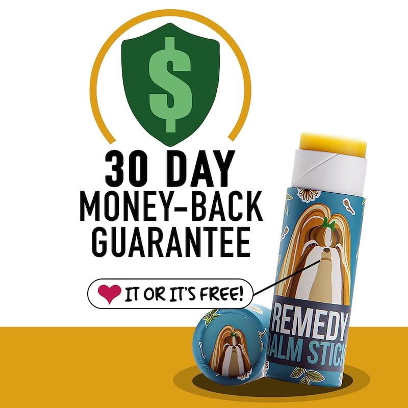 Remedy CBD salve for dogs money back guarantee